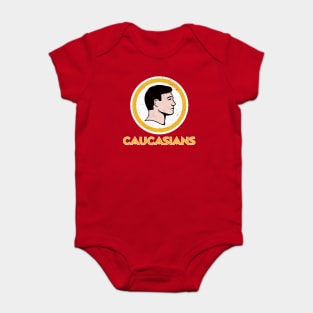 Washington Caucasians Redskins Baby Bodysuit